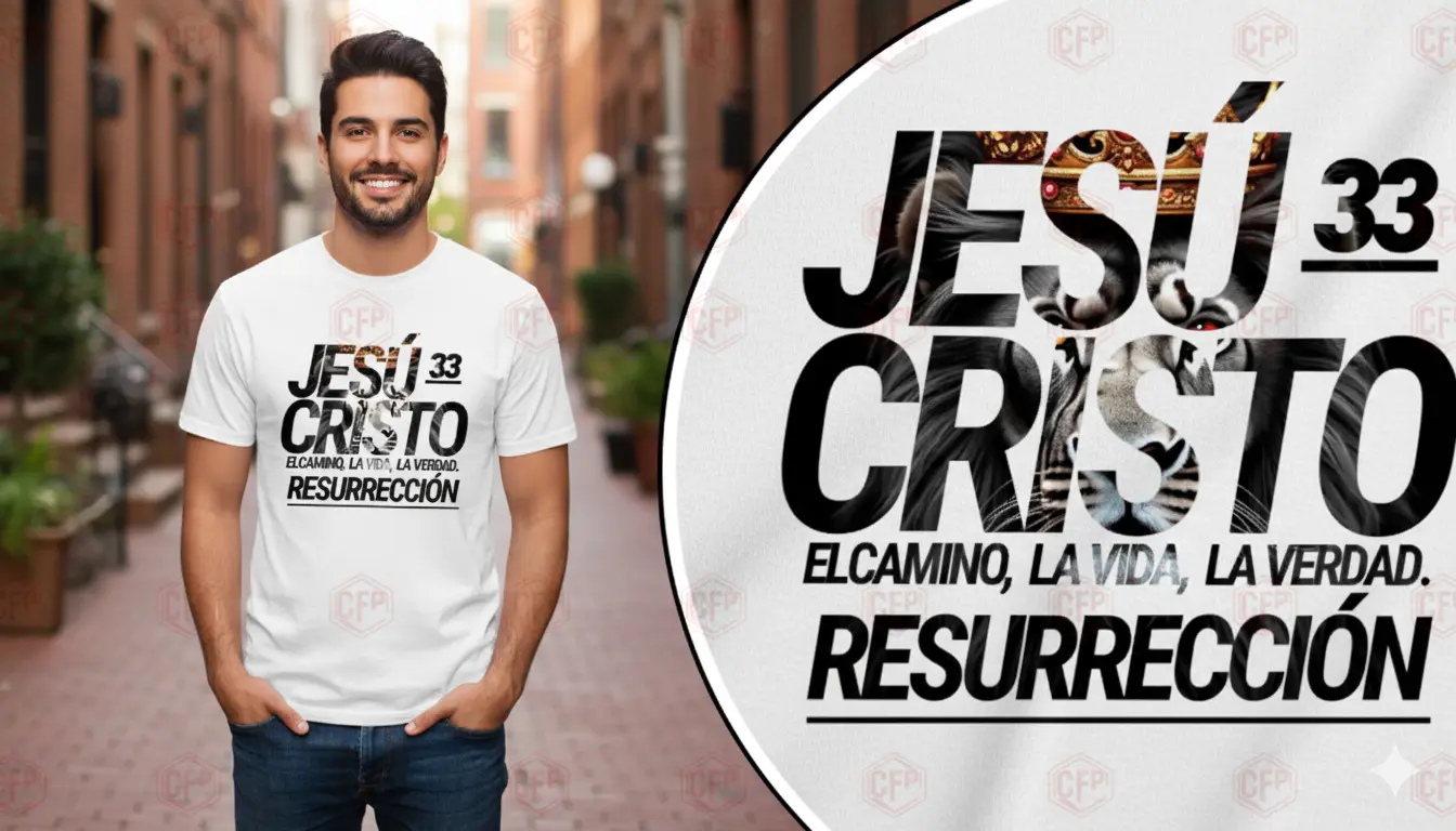 Suéter cristiano con diseño abstracto de paz, sublimación para mujer, ropa espiritual CopyFast&Print.